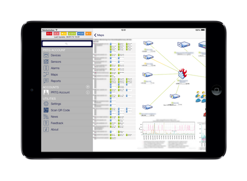 Maps on iPad